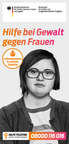 Flyer "Hilfe bei Gewalt gegen Frauen"