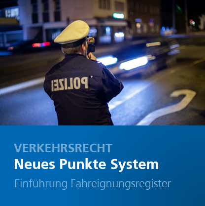 Artikelvorschaubild Verkehrsrecht Neues Punktesystem