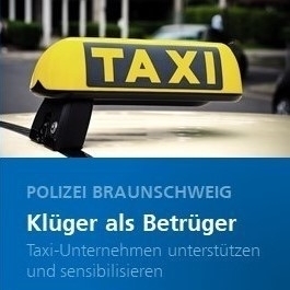 Klüger als Betrüger Taxi-Unternehmen unterstützen und sensibilisieren